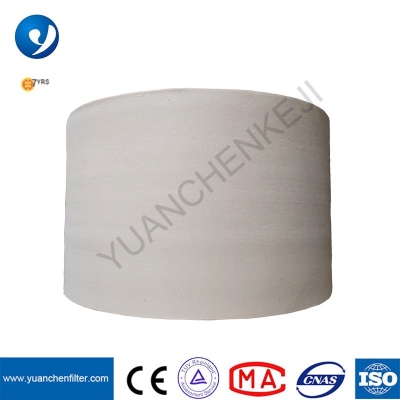 yuanchen подгонял ткань фильтра войлока волокна 800gsm 900gsm PTFE обработки PTFE иглопробивную